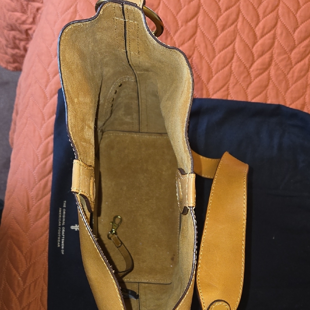 Frye Tan Leather Shoulder Bag - Picture 5 of 7